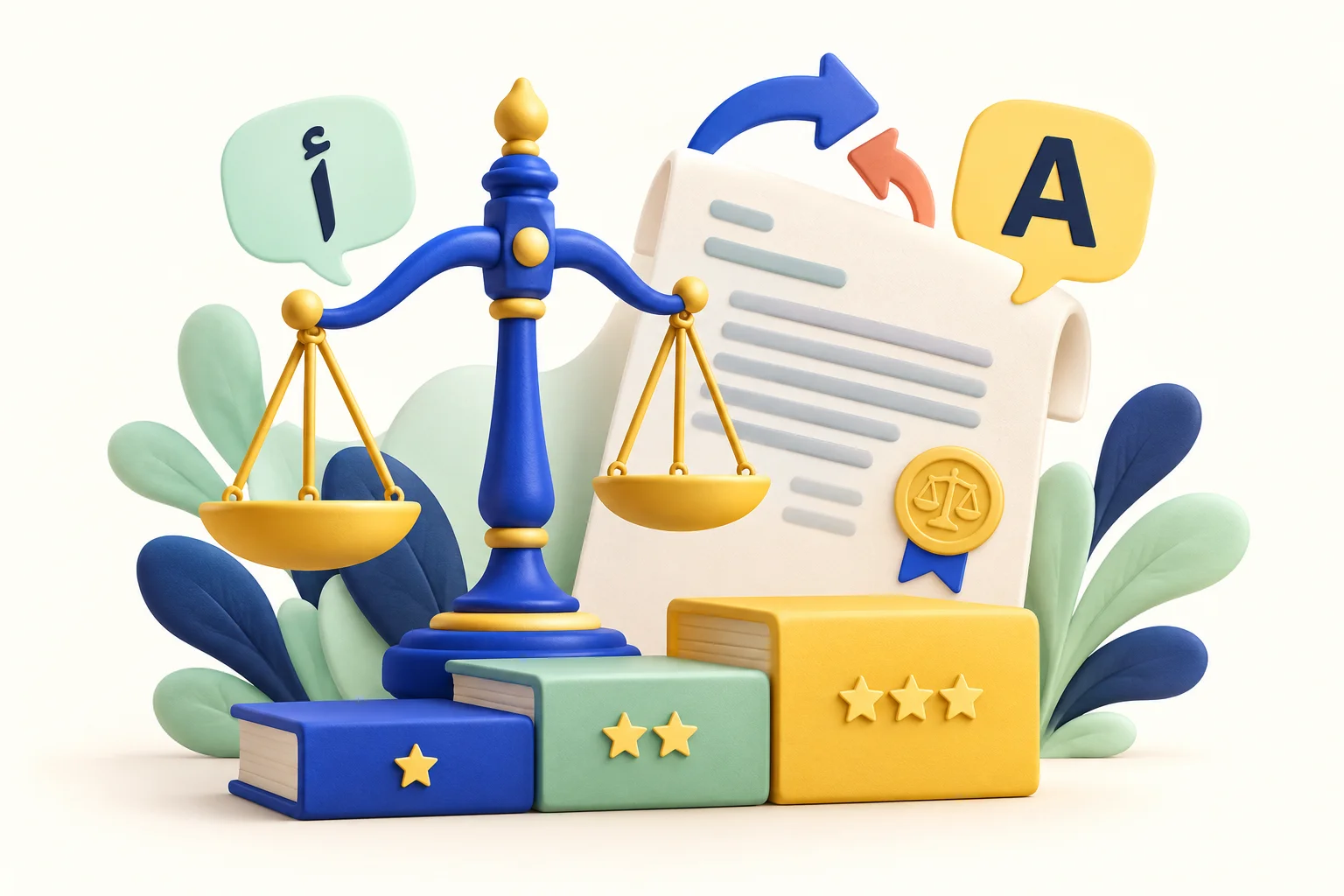غلاف Advanced Legal Translation Placement Test