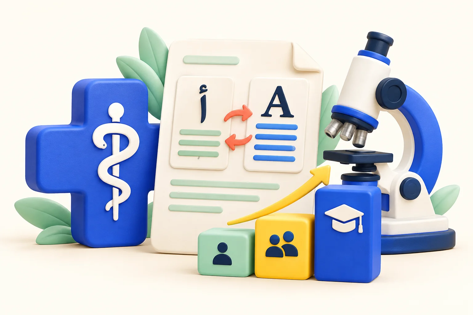 غلاف Advanced Medical Translation Placement Test
